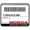 Honda 11394-KCZ-000 Gasket, R.