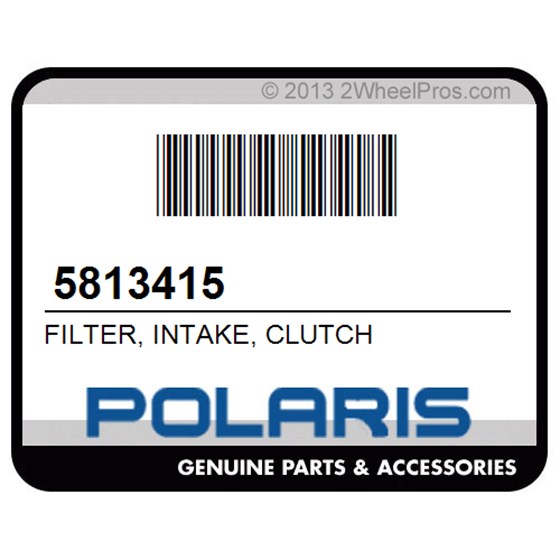 Polaris 5813415 Filter, Intake, Clutch
