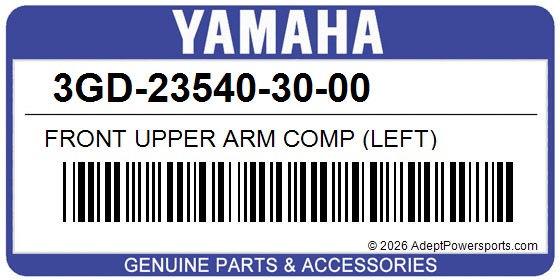 Yamaha 3GD-23540-30-00 Front Upper Arm Comp (Left)
