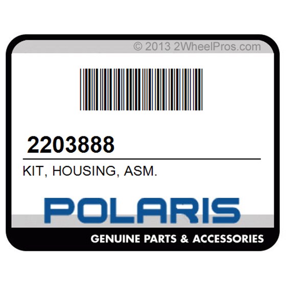 Polaris 2203888 Kit, Housing, Asm.