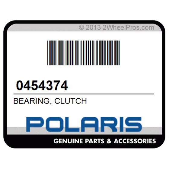 Polaris 0454374 Bearing, Clutch