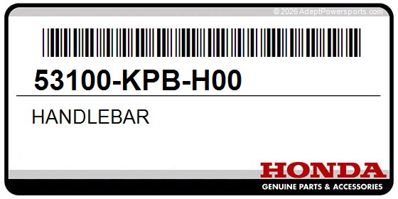 Honda 53100-KPB-H00 Handlebar