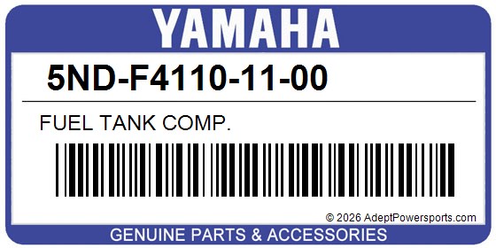 Yamaha 5ND-F4110-11-00 Fuel Tank Comp.