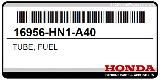 Honda 16956-HN1-A40 Tube, Fuel