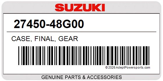 Suzuki 27450-48G00 Case, Final, Gear