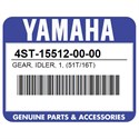 Yamaha 4ST-15512-00-00 Gear, Idler, 1, (51T/16T)