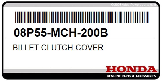 Honda 08P55-MCH-200B Billet Clutch Cover
