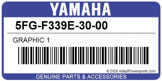 Yamaha 5FG-F339E-30-00 Graphic 1