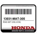 Honda 13031-MAT-305 Ring Set (Os) (0.50)
