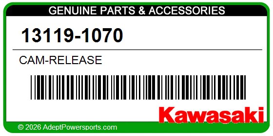 Kawasaki 13119-1070 Cam-Release