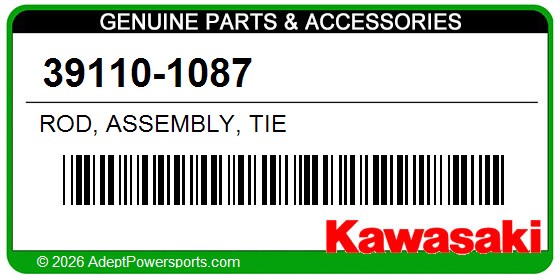 Kawasaki 39110-1087 Rod, Assembly, Tie