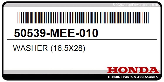 Honda 50539-MEE-010 Washer (16.5X28)