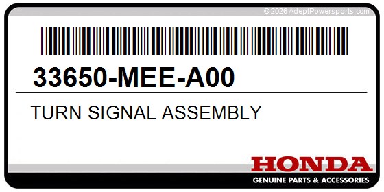 Honda 33650-MEE-A00 Turn Signal Assembly