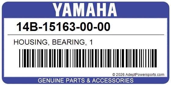 Yamaha 14B-15163-00-00 Housing, Bearing, 1