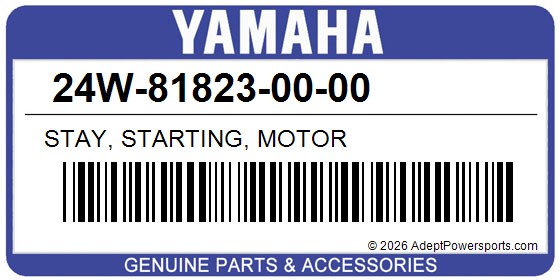 Yamaha 24W-81823-00-00 Stay, Starting, Motor