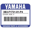 Yamaha 3B3-F1731-01-P4 Cover, Side, 3