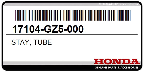 Honda 17104-GZ5-000 Stay, Tube