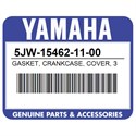 Yamaha 5JW-15462-11-00 Gasket, Crankcase, Cover, 3