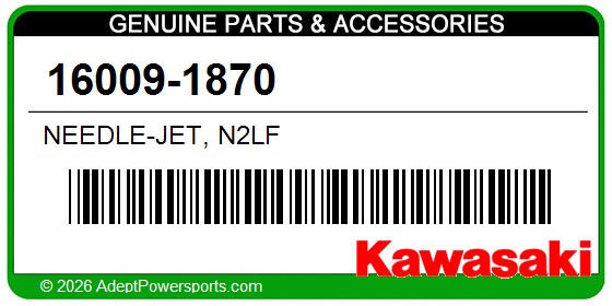 Kawasaki 16009-1870 Needle-Jet, N2lf