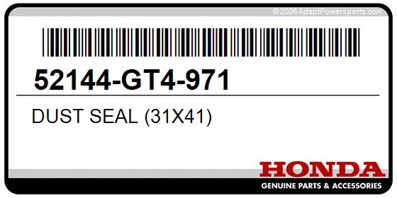 Honda 52144-GT4-971 Dust Seal (31X41)