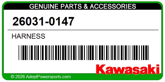 Kawasaki 26031-0147 Harness