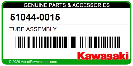 Kawasaki 51044-0015 Tube Assembly