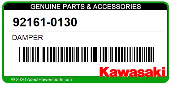 Kawasaki 92161-0130 Damper