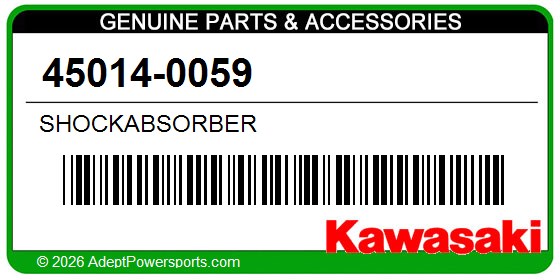 Kawasaki 45014-0059 Shockabsorber