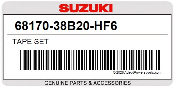 Suzuki 68170-38B20-HF6 Tape Set