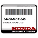 Honda 64466-MCT-640 Striker, Pocket, Lid