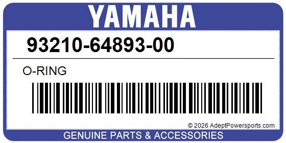 Yamaha 93210-64893-00 O-Ring