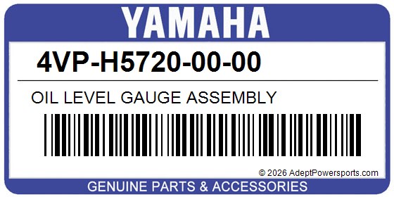 Yamaha 4VP-H5720-00-00 Oil Level Gauge Assembly