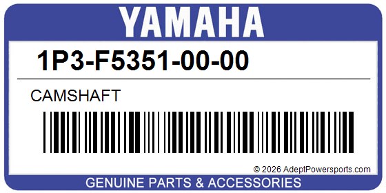 Yamaha 1P3-F5351-00-00 Camshaft