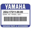 Yamaha 2GU-17211-00-00 Gear, 1St, Wheel, (32T)