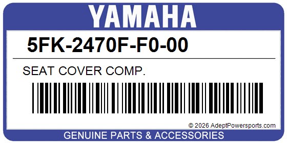 Yamaha 5FK-2470F-F0-00 Seat Cover Comp.