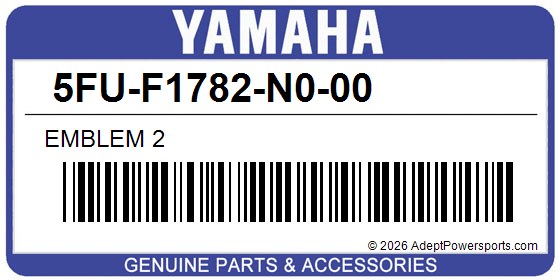 Yamaha 5FU-F1782-N0-00 Emblem 2