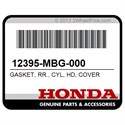 Honda 12395-MBG-000 Gasket, Rr., Cyl, Hd, Cover