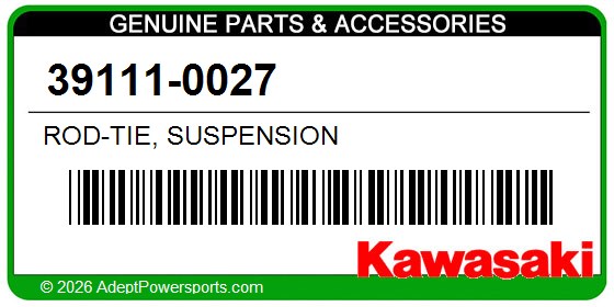 Kawasaki 39111-0027 Rod-Tie, Suspension