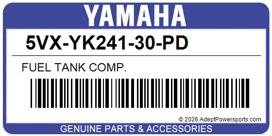 Yamaha 5VX-YK241-30-PD Fuel Tank Comp.