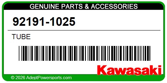 Kawasaki 92191-1025 Tube