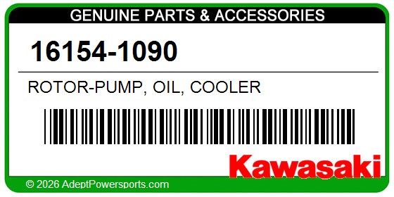 Kawasaki 16154-1090 Rotor-Pump, Oil, Cooler