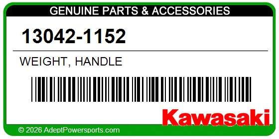 Kawasaki 13042-1152 Weight, Handle