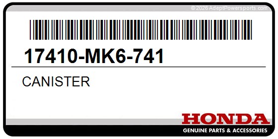 Honda 17410-MK6-741 Canister