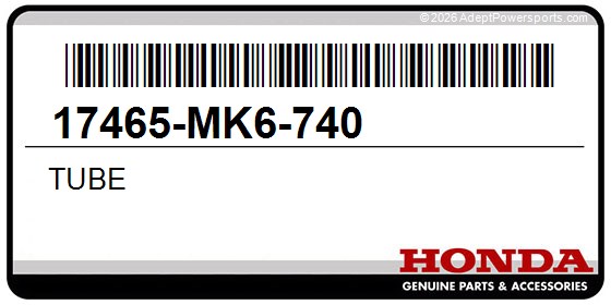 Honda 17465-MK6-740 Tube