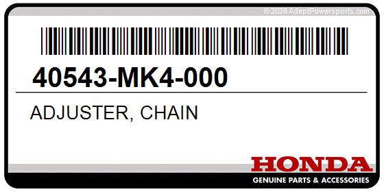 Honda 40543-MK4-000 Adjuster, Chain