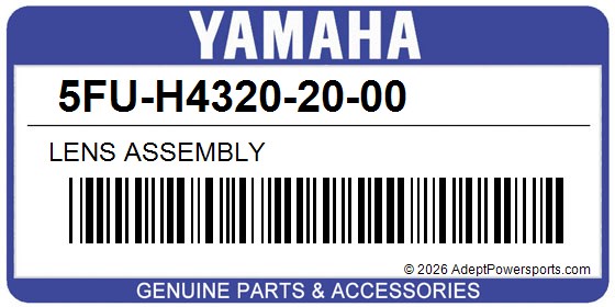 Yamaha 5FU-H4320-20-00 Lens Assembly