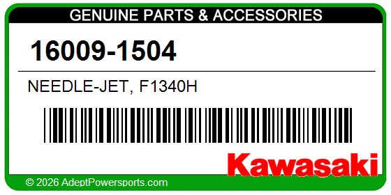 Kawasaki 16009-1504 Needle-Jet, F1340h