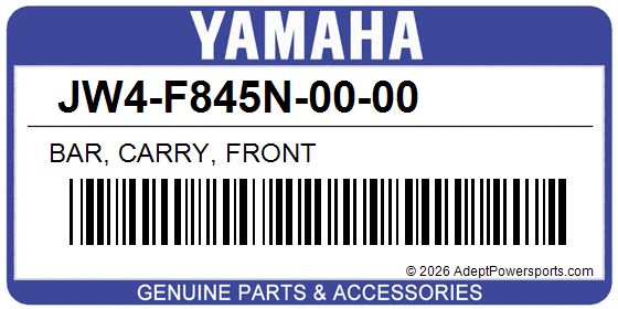 Yamaha JW4-F845N-00-00 Bar, Carry, Front