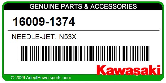 Kawasaki 16009-1374 Needle-Jet, N53x