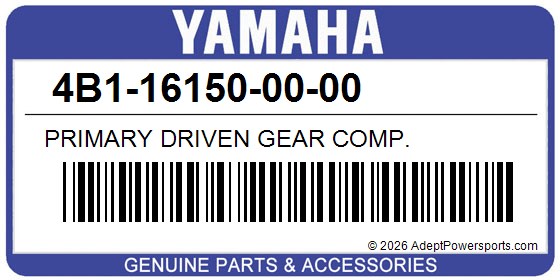Yamaha 4B1-16150-00-00 Primary Driven Gear Comp.